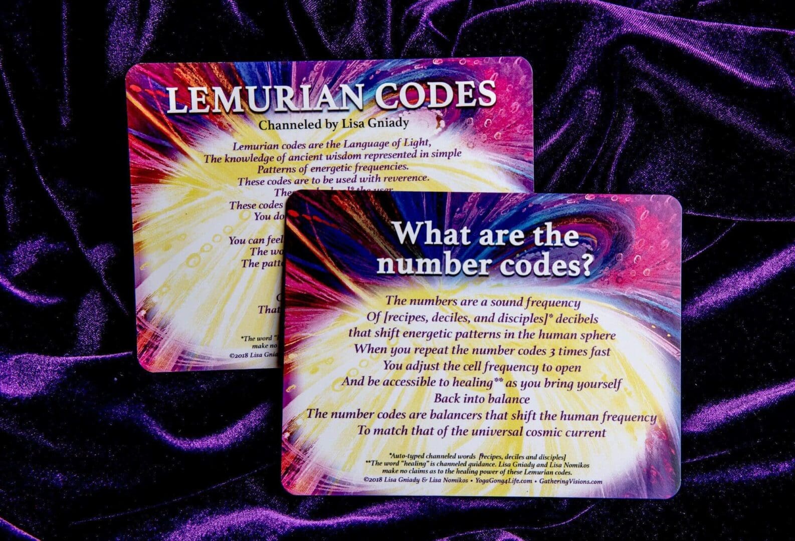 Lemurian Light Code Activation Deck - Gathering Visions