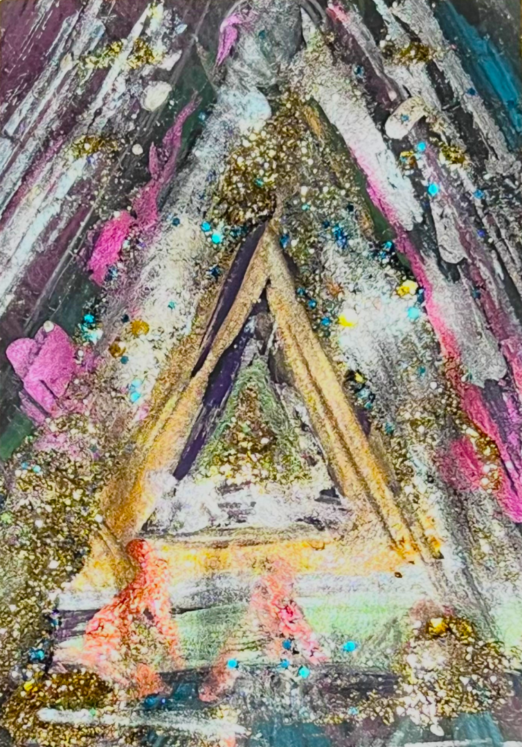 Option 1: Light Code Art on Paper